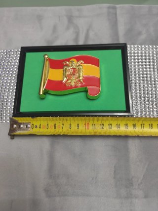 Emblema Bandera España Águila Marco