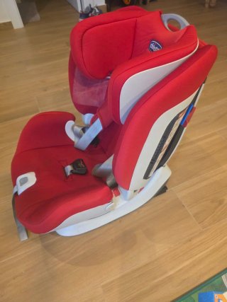 Silla coche Chicco Isofix Roja