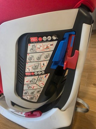 Silla coche Chicco Isofix Roja