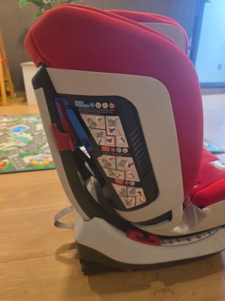 Silla coche Chicco Isofix Roja