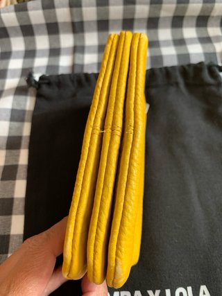 Bimba y Lola Cartera/Monedero Triple Amarillo