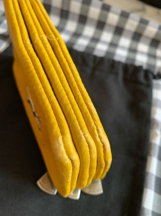 Bimba y Lola Cartera/Monedero Triple Amarillo