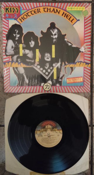 Vinilo Kiss Hotter Than Hell