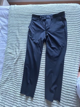 Traje Mango Negro y Blanco