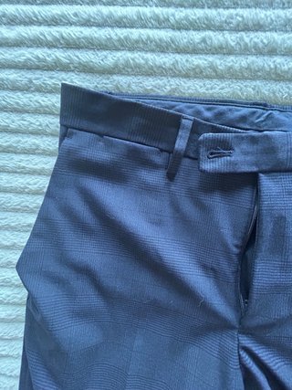 Traje Mango Negro y Blanco