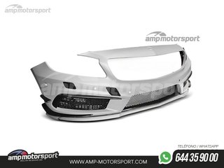 PARAGOLPES DELANTERO PARA MERCEDES CLASE A W176 LOOK AMG CON PDC/SRA