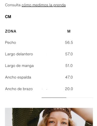 Chaqueta Crochet Zara Verde Oliva