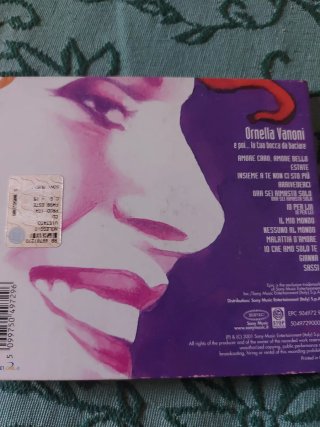 CD Ornella Vanoni E poi la tua bocca 2001