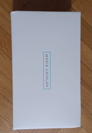 Zapatos de piel azul marino talla 38.