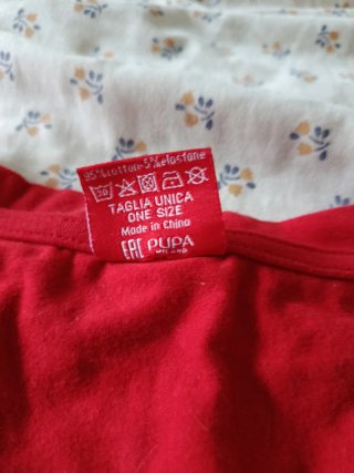 Maglia Pupa Milano manica lunga rossa