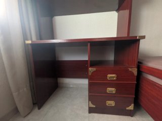 Dormitorio completo madera