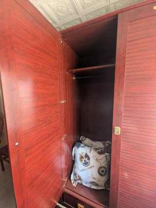 Dormitorio completo madera