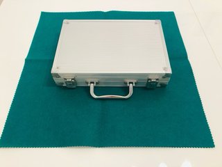 Maletín de póker completo fichas + cartas + tapete