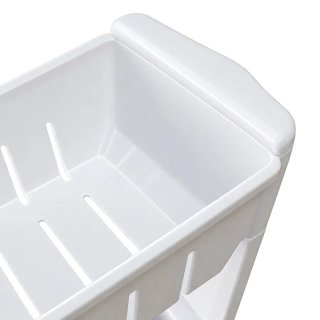 Estantería Estrecha 4 Niveles con Ruedas 101cm