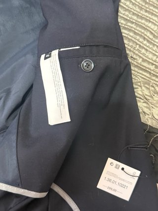 Americana Adolfo Domínguez Azul Talla M
