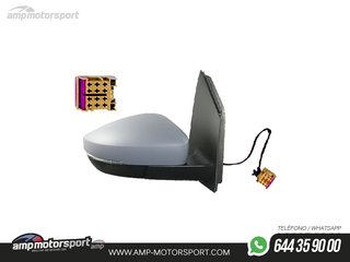RETROVISOR COMPLETO DERECHO PARA VOLKSWAGEN POLO 6C / POLO 6R