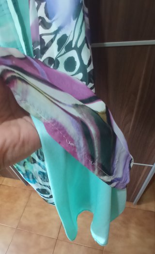 Mono largo estampado