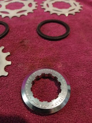 Pacco Pignoni Campagnolo 8v Alluminio