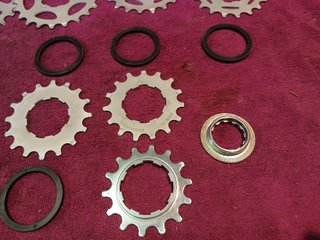 Pacco Pignoni Campagnolo 8v Alluminio