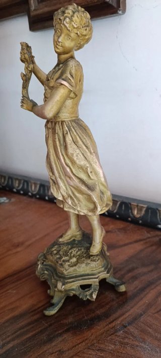 Figura Bronce Dorado Napoleón III