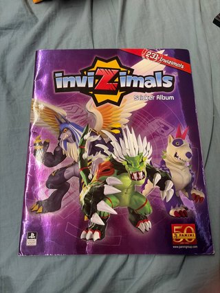 Invizimals Sticker Album
