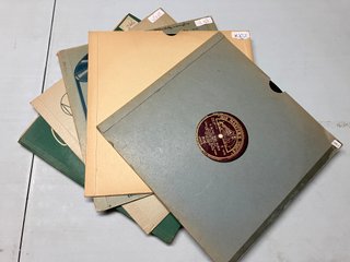 Lote 8 Discos Pizarra Jazz Louis Armstrong