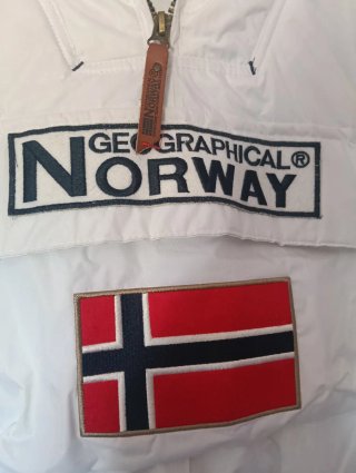 Chaqueta Geographical Norway Blanca