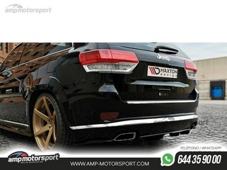 AÑADIDO DE DIFUSOR JEEP GRAND CHEROKEE WK2 2014-- LOOK CARBONO