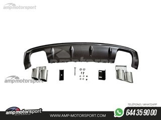 DIFUSOR TRASERO AUDI A3 8V SPORTBACK LOOK S3