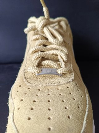 Zapatillas Nike Air Force 1 Beige Plata