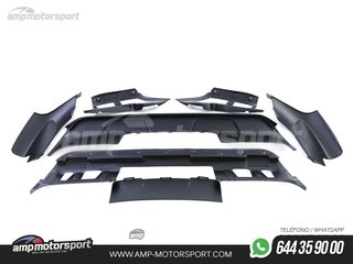 KIT SPOILERS DELANTERO Y TRASERO PARA BMW X5 E70 06-10