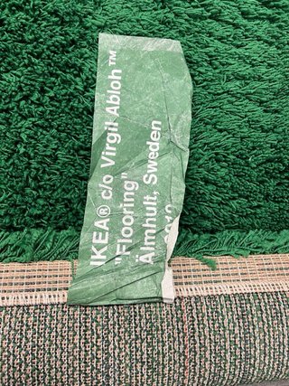 Virgil Abloh x IKEA MARKERAD "WET GRASS"