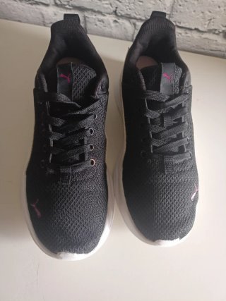 Zapatillas deportivas niña Puma negras