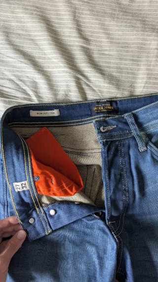 Pantalones vaqueros azules