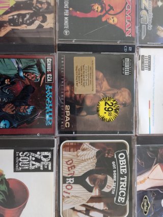 26 CDs de Rap y Hip Hop