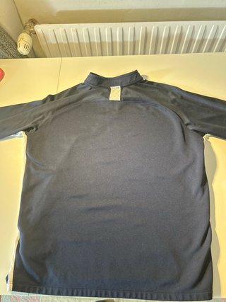 Sudadera deportiva Nike azul media cremallera
