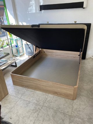 Pack Cama Canapé + Cabecero + 2 Mesitas