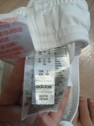 Pantalón Real Madrid Adidas Talla 12