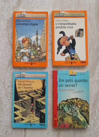 LLIBRES INFANTIL I JUVENIL EN CATALA. 4€/UNITAT