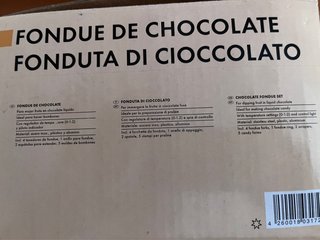 Fondue de Chocolate Bifinett
