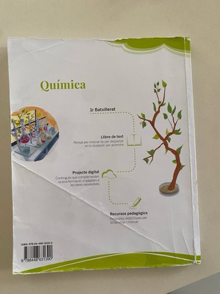 Llibre de quimica 1r Batxillerat Mc Graw Hill