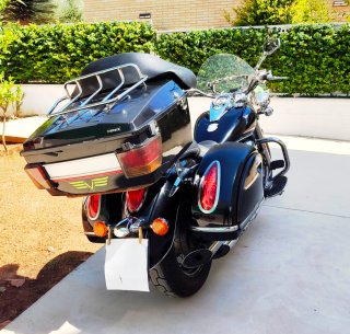 Kawasaki Vulcan 900 Classic Negra