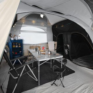 Tienda de campaña familiar 8 personas hinchable Quechua