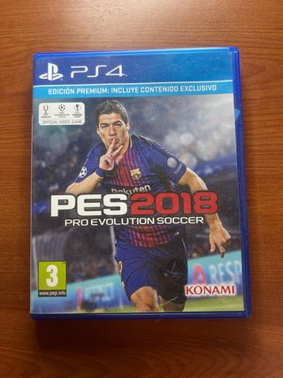 PES 2018 PS4 Edición Premium