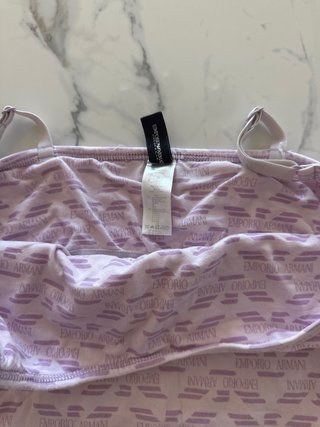 Canottiera Emporio Armani donna rosa