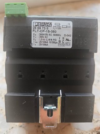 Protector sobretensiones rayos Phoenix Contact