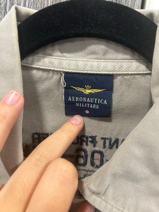 Camisa Aeronautica Militare Beige