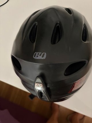 Casco de nieve negro Val di Fassa