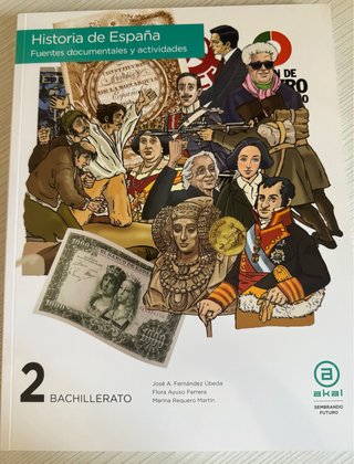 Historia de España, 2 Bachillerato