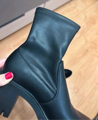 Botas negras plataforma tacón